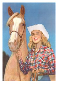 Cowgirl and Palomino